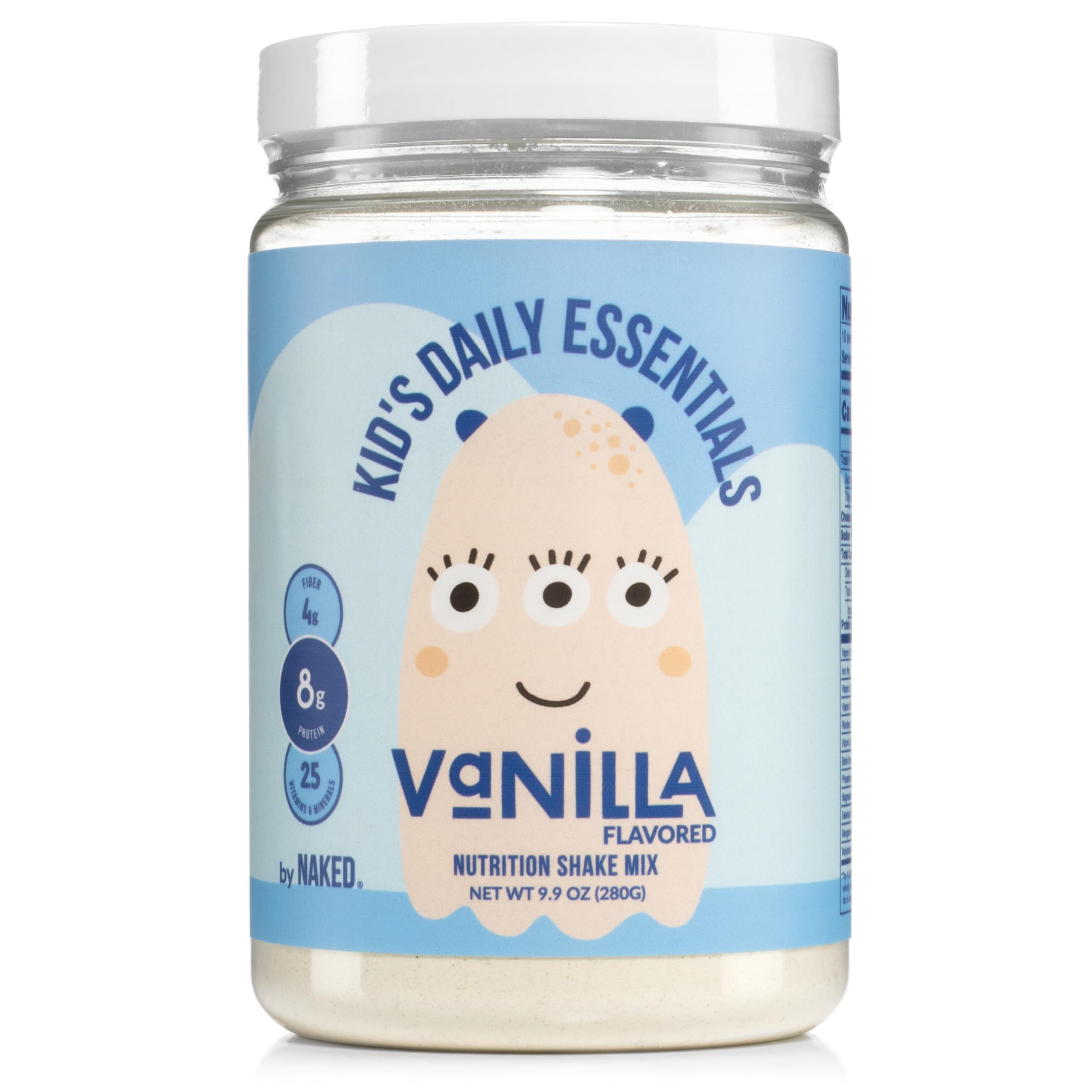 Naked Vanilla Kids Daily Essentials, Kids Protein Shake Made With Organic Milk, 6 Organic Vegetab... | Amazon (US)