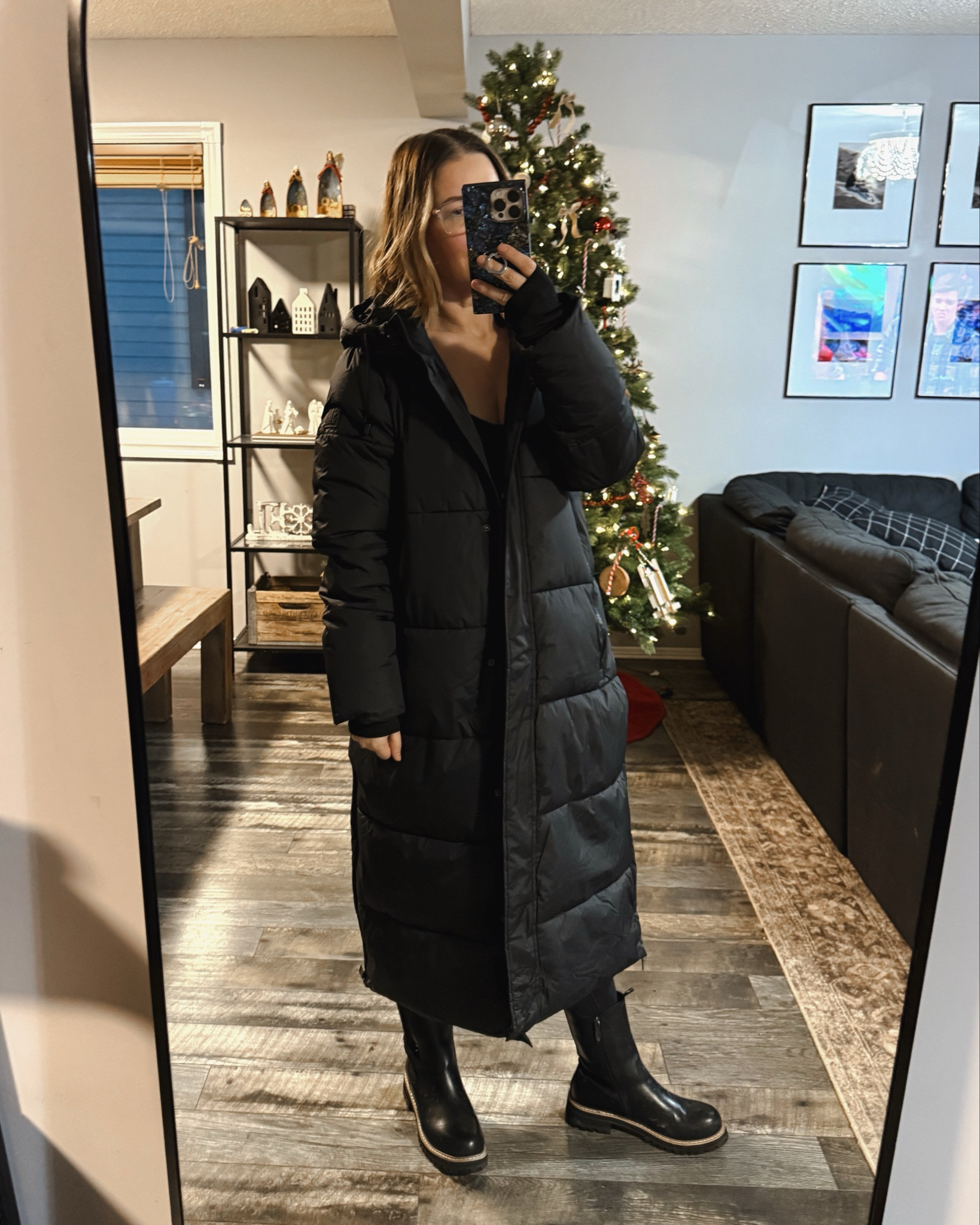 Today’s lunch-date fit was peak comfy girl: a long puffer + a onesie romper + tall socks = my entire personality in winter. 😂
The exact pieces I’m wearing aren’t available right now (my puffer is a Steve Madden from Winners in a medium — run if you see it!), but I pulled together the closest, cutest options so you can recreate the whole vibe.

Also… I couldn’t justify the Aritzia version that everyone and their mom is wearing right now, but I linked it for anyone who is financially thriving more than me at the moment. 🫶 Promise I’m cheering you on from inside my budget coat.

This outfit keeps me warm even when I’m just throwing on leggings or a romper to run errands — truly my go-to “don’t want to think too hard but still cute” look.

Linked similar puffers, cozy rompers, and tall socks below! 🖤✨

#ltkstyle #ltkfashion #winterstyle #canadianblogger #cozyoutfitideas #winterpuffer #athleisurestyle #romperoutfit #neutralstyle #momstylecanada #over40style #linkinbio #affordablestylefinds #ltkunder100 #ltkunder150 #stevemaddenfinds

#LTKwinter #LTKcanada #LTKstyletip