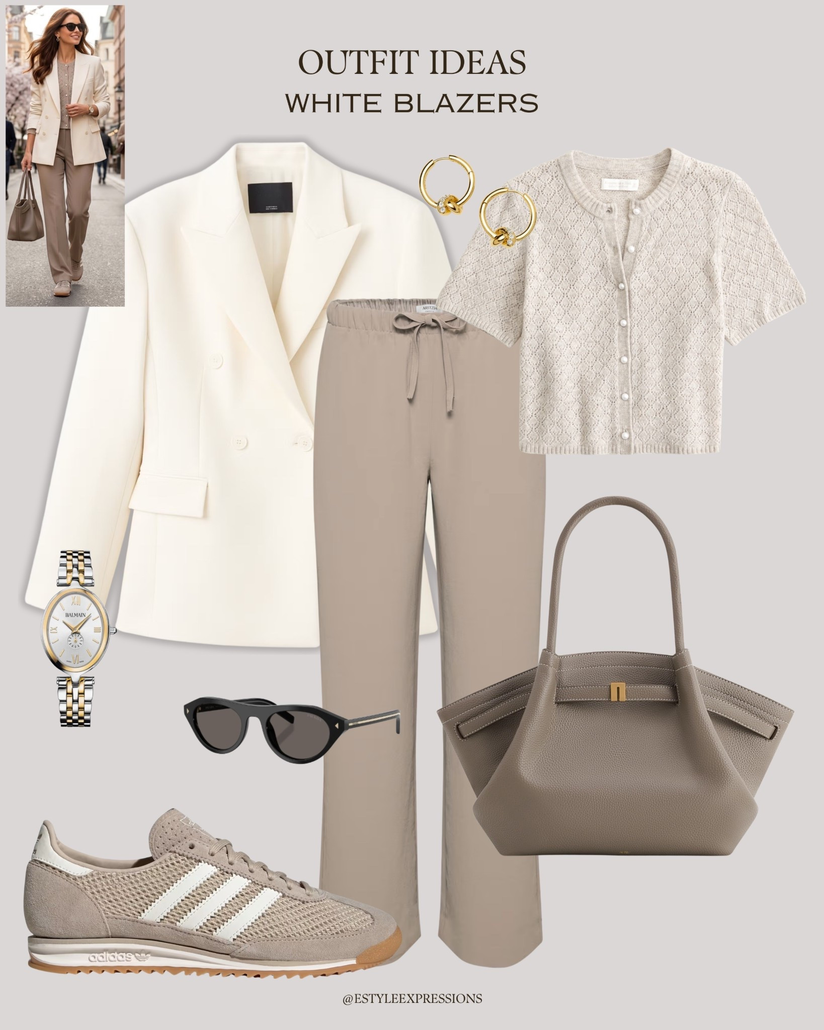 Spring-Summer Vibes with chic White Blazers!🤍🌸☀️

#LTKMothersDay #LTKWorkwear #LTKootd