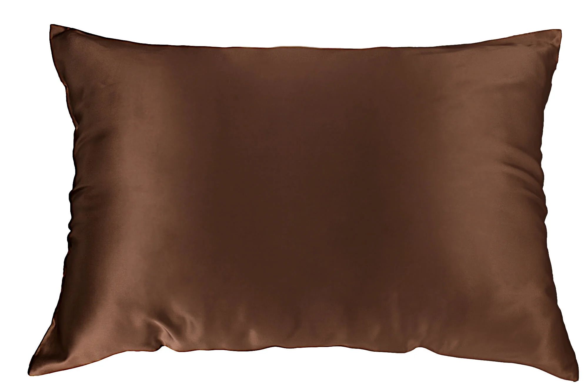 25 Momme Mulberry Silk Pillowcase - Chocolate | Celestial Silk