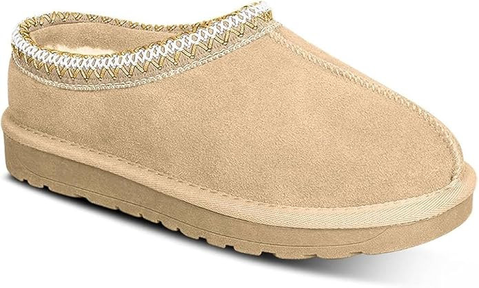 Women's Slippers Platform Mini Boots Short Ankle Anti-Slip Boot Fur Fleece Lined Sneakers House s... | Amazon (US)