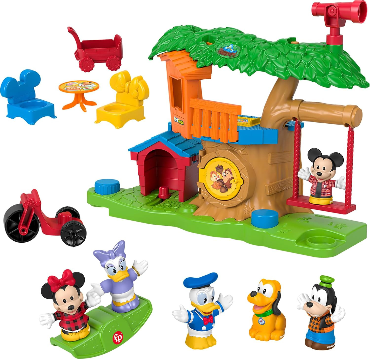 Fisher-Price Little People Disney Jr Tree Fort Playset | Amazon (US)