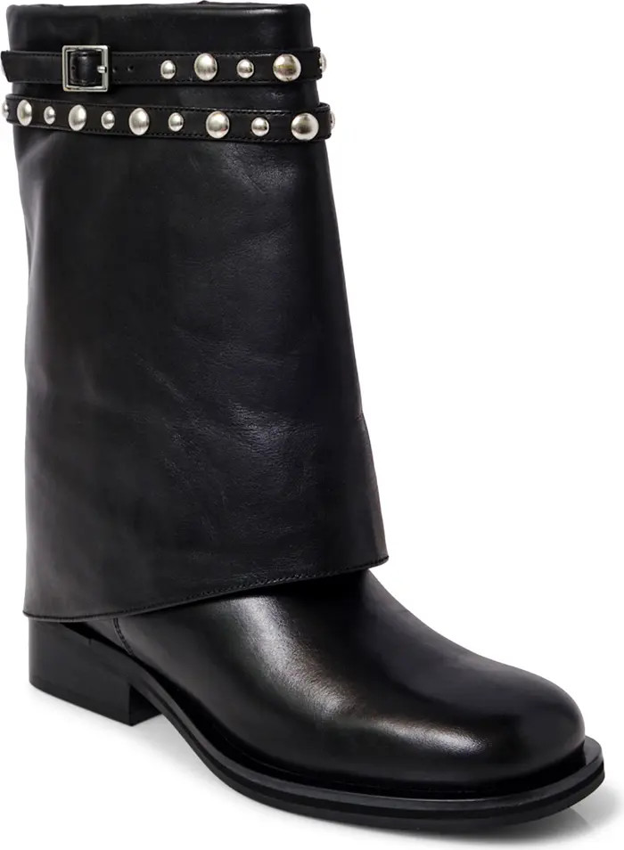 Scorpio Studded Foldover Bootie (Women) | Nordstrom