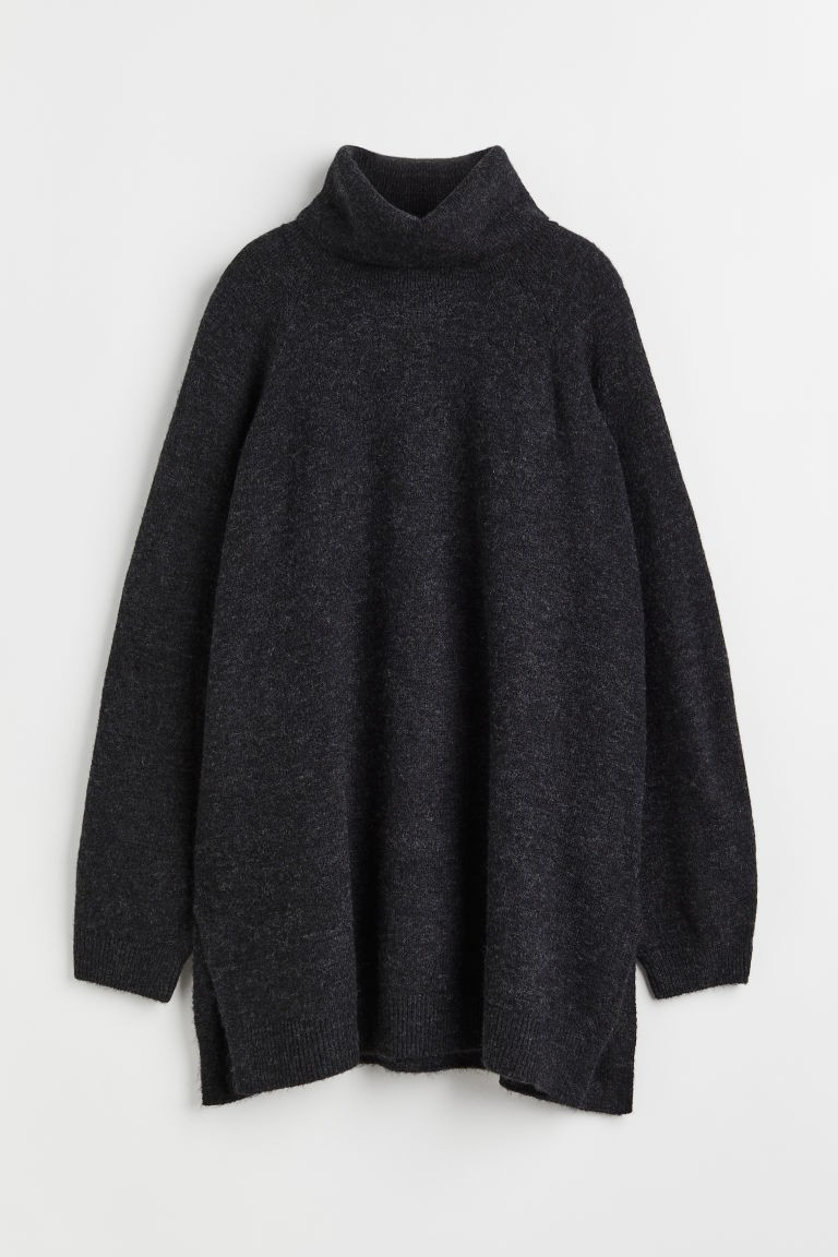 H & M - H & M+ Turtleneck Sweater - Black | H&M (US + CA)