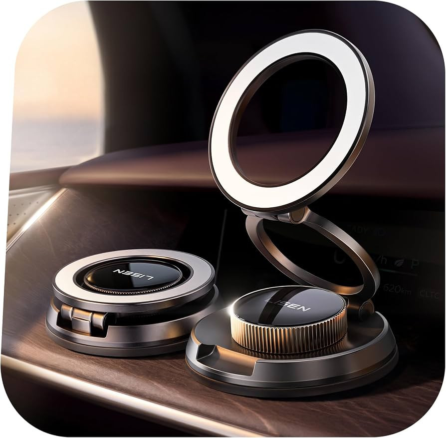 LISEN Suction Phone Mount for Vacuum [All-Metal & Nano Gel 98+LBS Suction] 360 Adjustable Vacuum ... | Amazon (US)