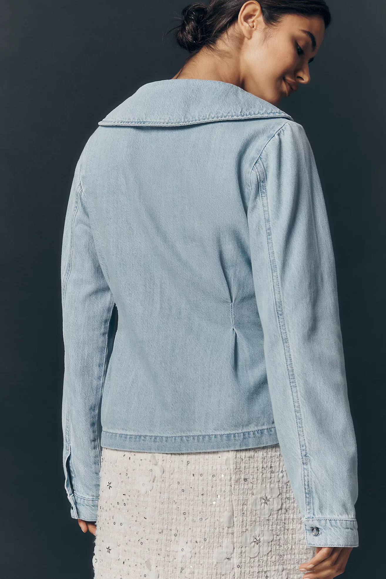 Seventy + Mochi Long-Sleeve Bette Buttondown Shirt | Anthropologie (US)