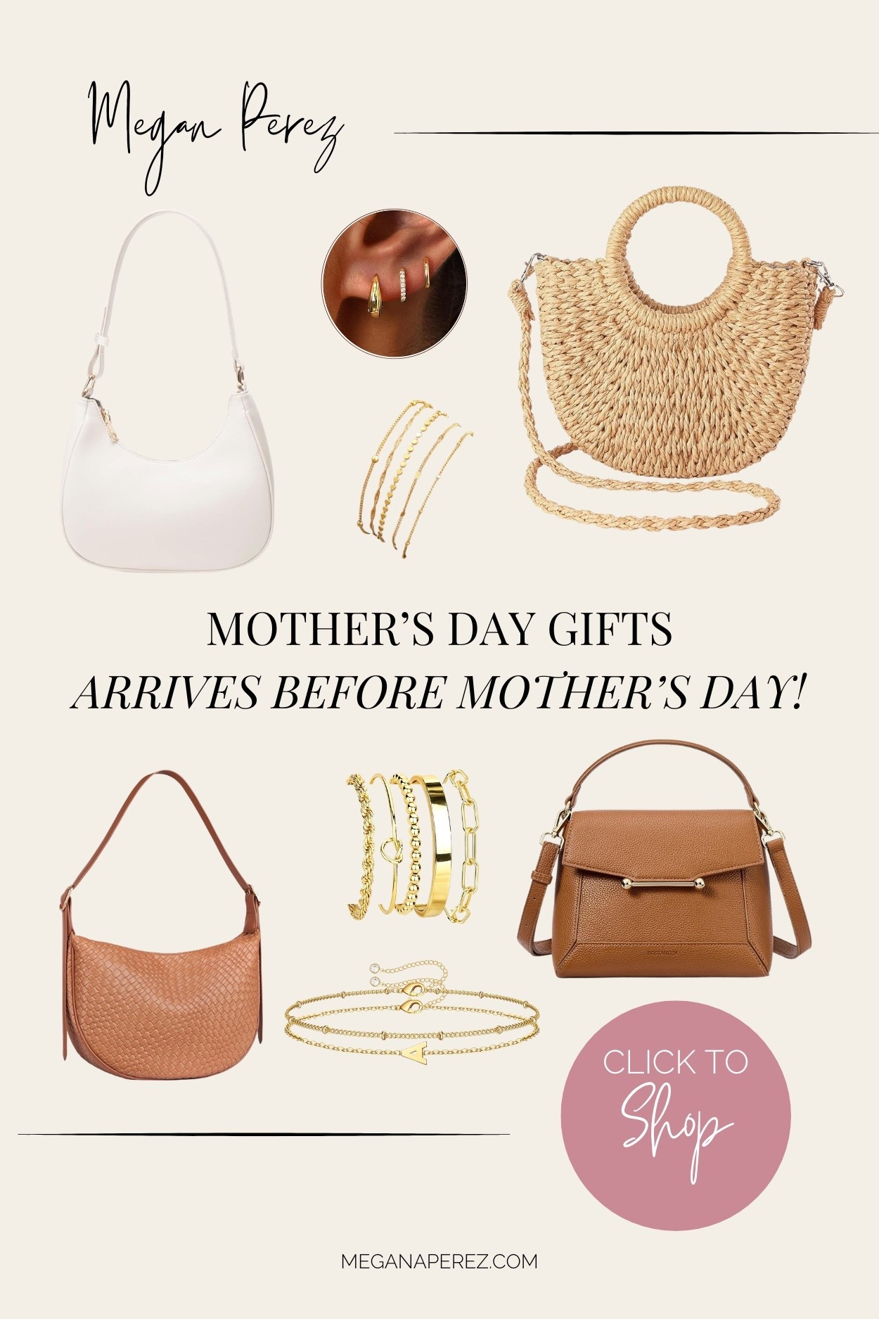 If your mom loves neutral style, simple jewelry, and timeless accessories… this Mother’s Day gift guide is for her 🤍 Sharing classic pieces she can wear and use every day.
#ClassicStyle #MothersDayGifts #LTKFashion #NeutralStyle