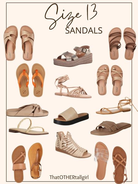 Size 13 sandals 

#LTKShoeCrush #LTKVideo #LTKMidsize