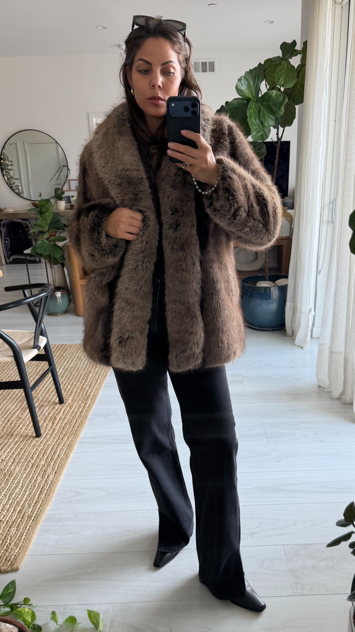 After much searching,  I found the perfect Faux Fur Coat  

 #LTKgrwm #LTKootd #LTKOver40