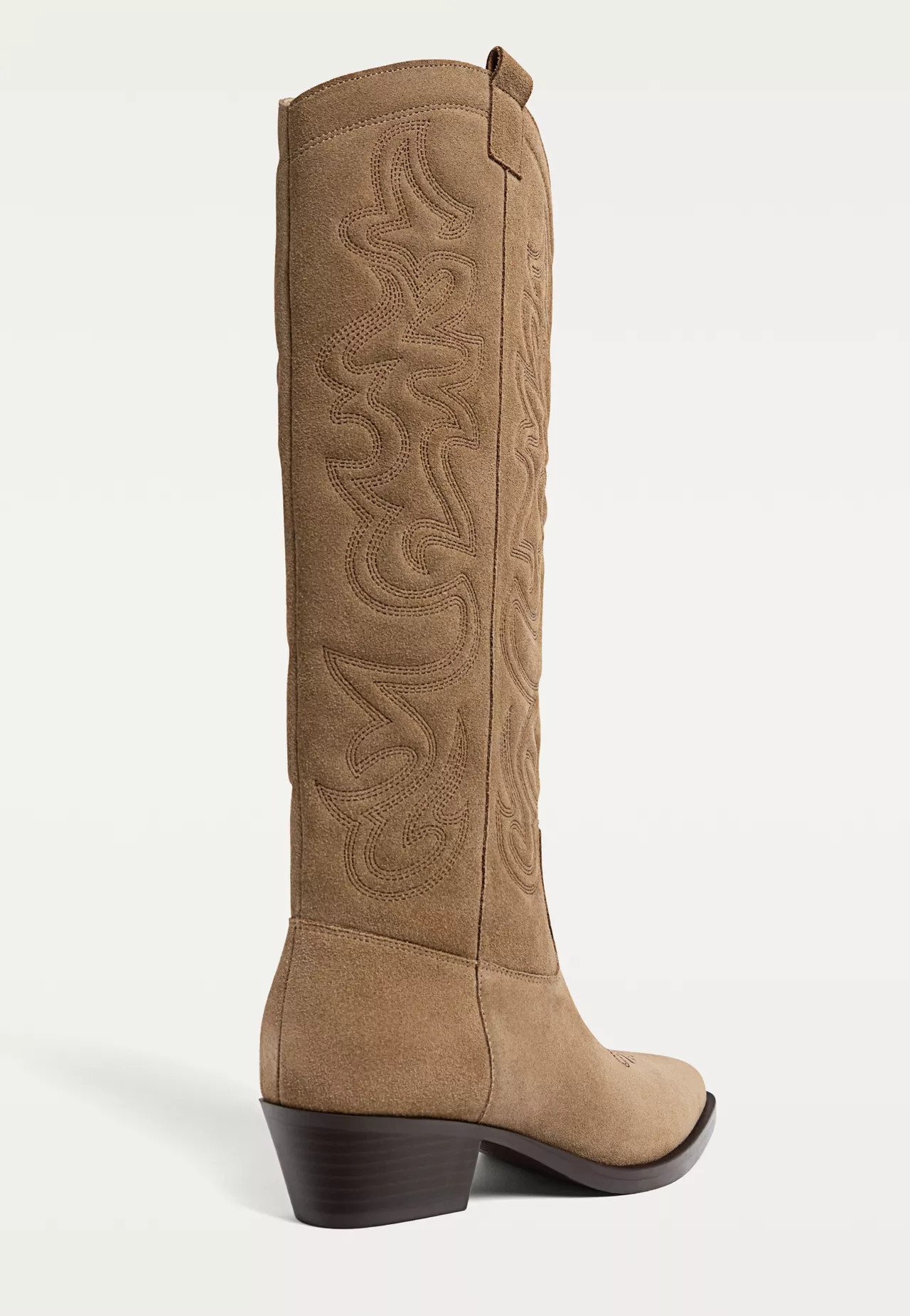 Botas cowboy grabados piel | Stradivarius España | Stradivarius ES