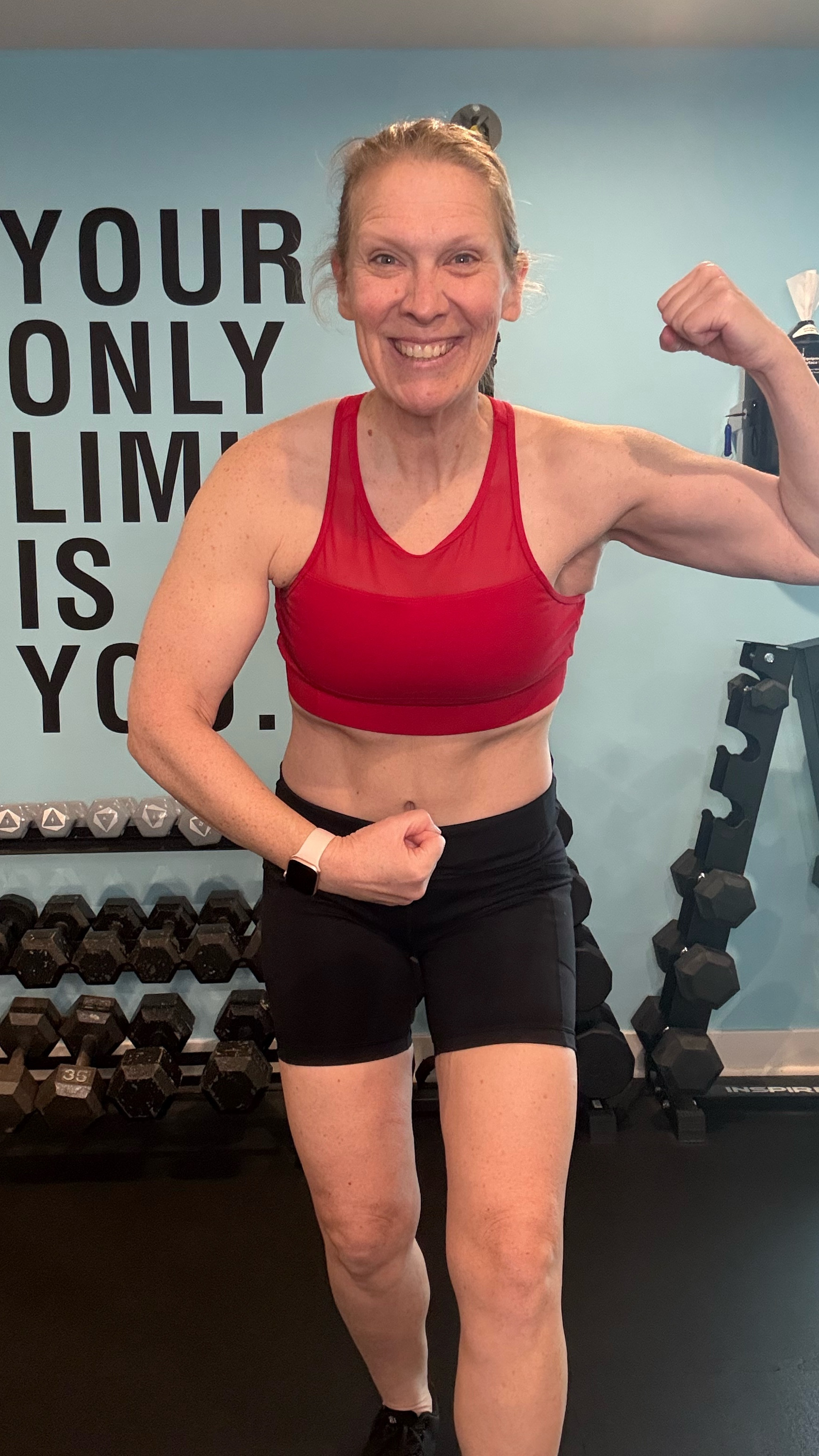 Another 6 weeks starts tomorrow so got my starting weight, measurements, and pictures done this weekend. Let’s goooo!! #fitnesschallenge #6weekchallenge #whereitallstarted #fitover40 #perimenopausefitness

#LTKOver40