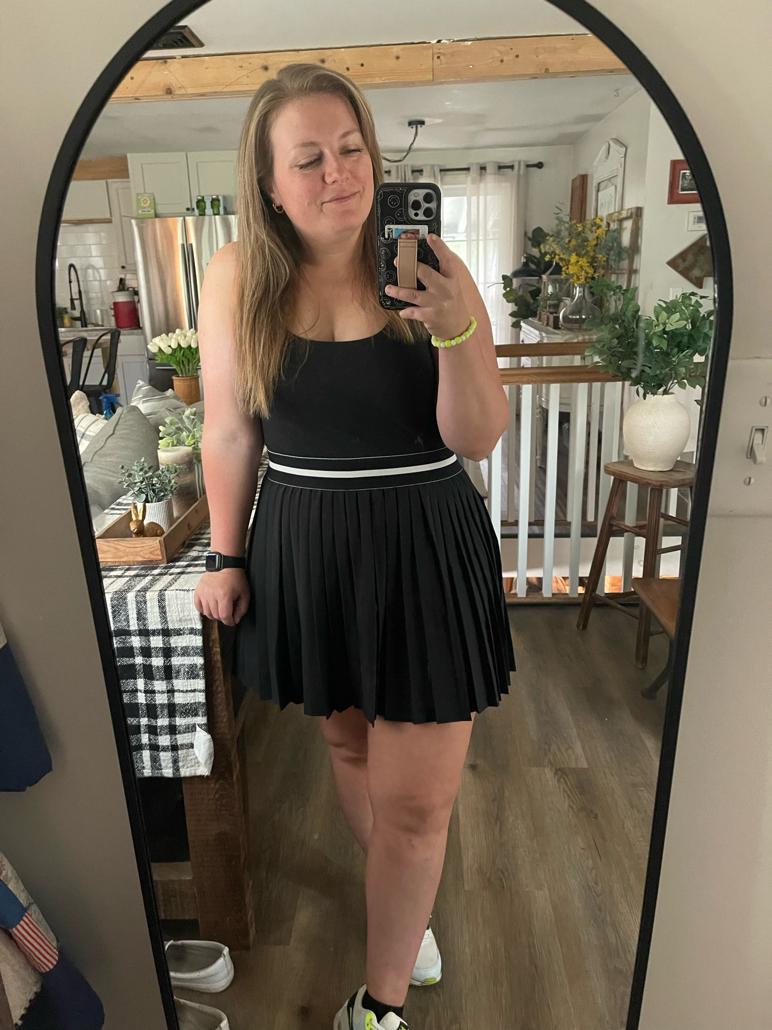 What do we think of the tennis dress trend? I’m a big fan cuz this is soooo dang cute! So easy to throw on 

#LTKFitness #LTKStyleTip #LTKShoeCrush