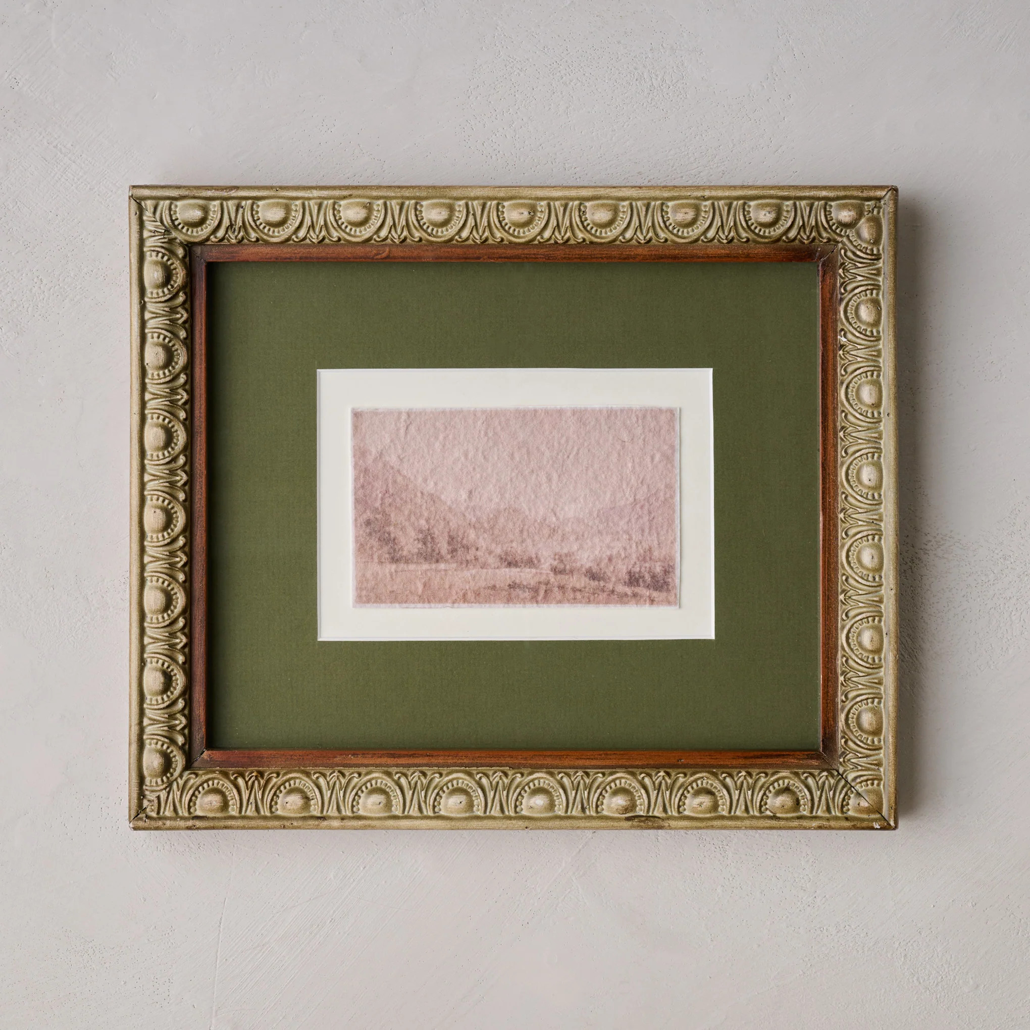 Evergreen Echoes Framed Print | Magnolia