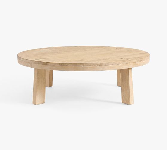 Seaview Round Coffee Table (48") | Pottery Barn (US)
