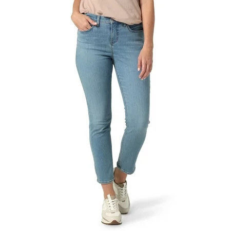 Lee® Women s High Rise Slim Straight Jean | Walmart (US)