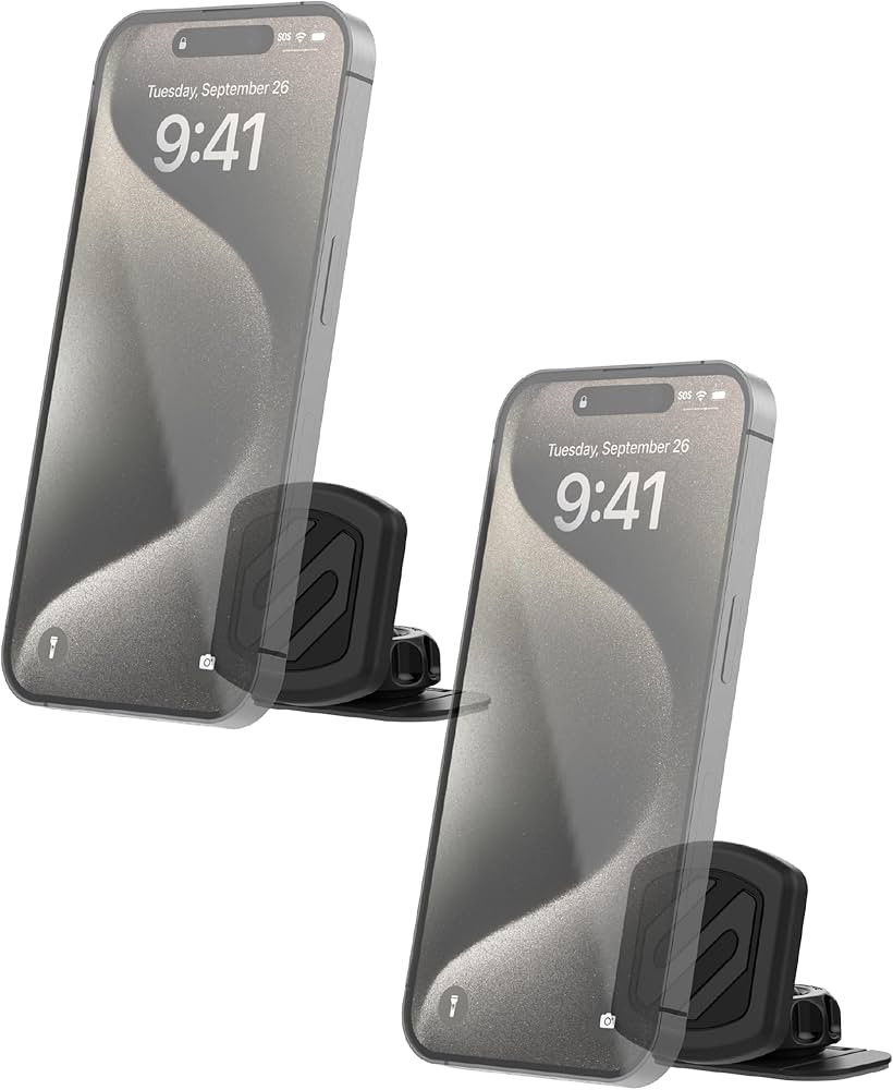 Scosche MAGKIT MagicMount Magnetic Car Phone Mount for Dashboard, 360° Adjustable Magnet Head, U... | Amazon (US)