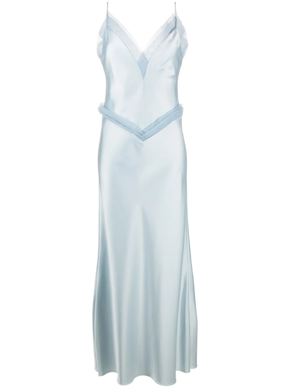 Lotus Flower silk gown | Farfetch Global