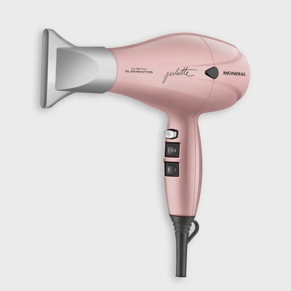 Secador de Cabelo By Juliette Mondial Golden Rose 2000W - SCP-JU-01 em Promoção | Ofertas na Am... | Americanas (BR)