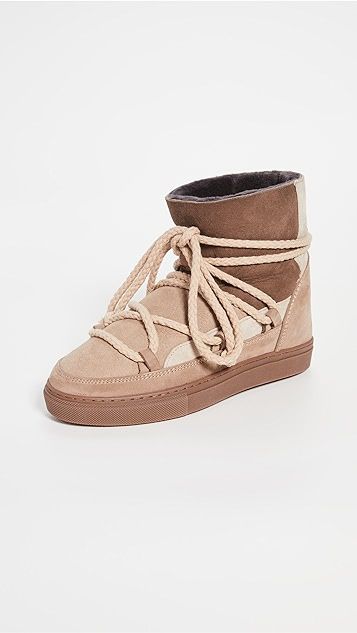Patchwork Shearling Sneakers | Shopbop