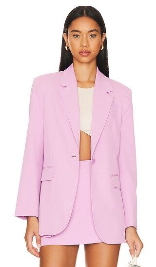Laudine Blazer in Pink | Revolve Clothing (Global)