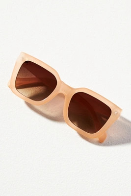 I-SEA Bruce Iridescent Square Sunglasses | Anthropologie (US)