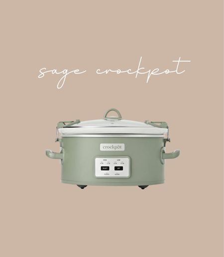It’s crockpot season and this sage one is the cutest! 

#LTKhome