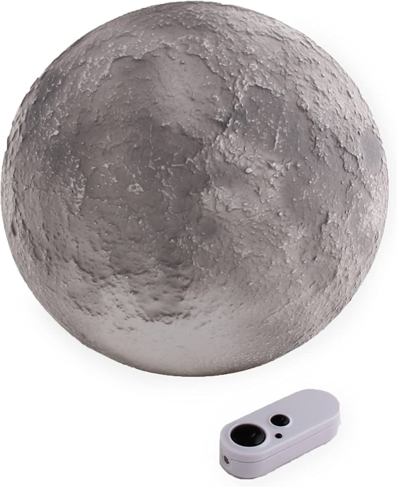 Uncle Milton Moon in My Room - 12 Light-Up Lunar Phases, Remote Control or Automatic, STEM Toy, G... | Amazon (US)
