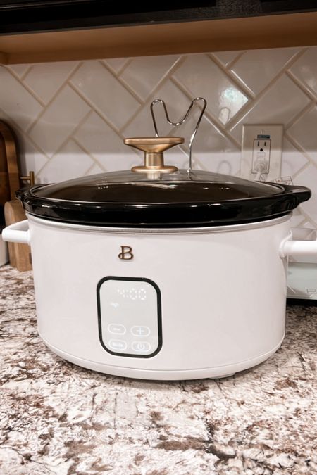 Stunning slow cooker. Has top stand. Which every crockpot should have. 🙌🏼

#LTKhome #LTKfindsunder50 #LTKGiftGuide