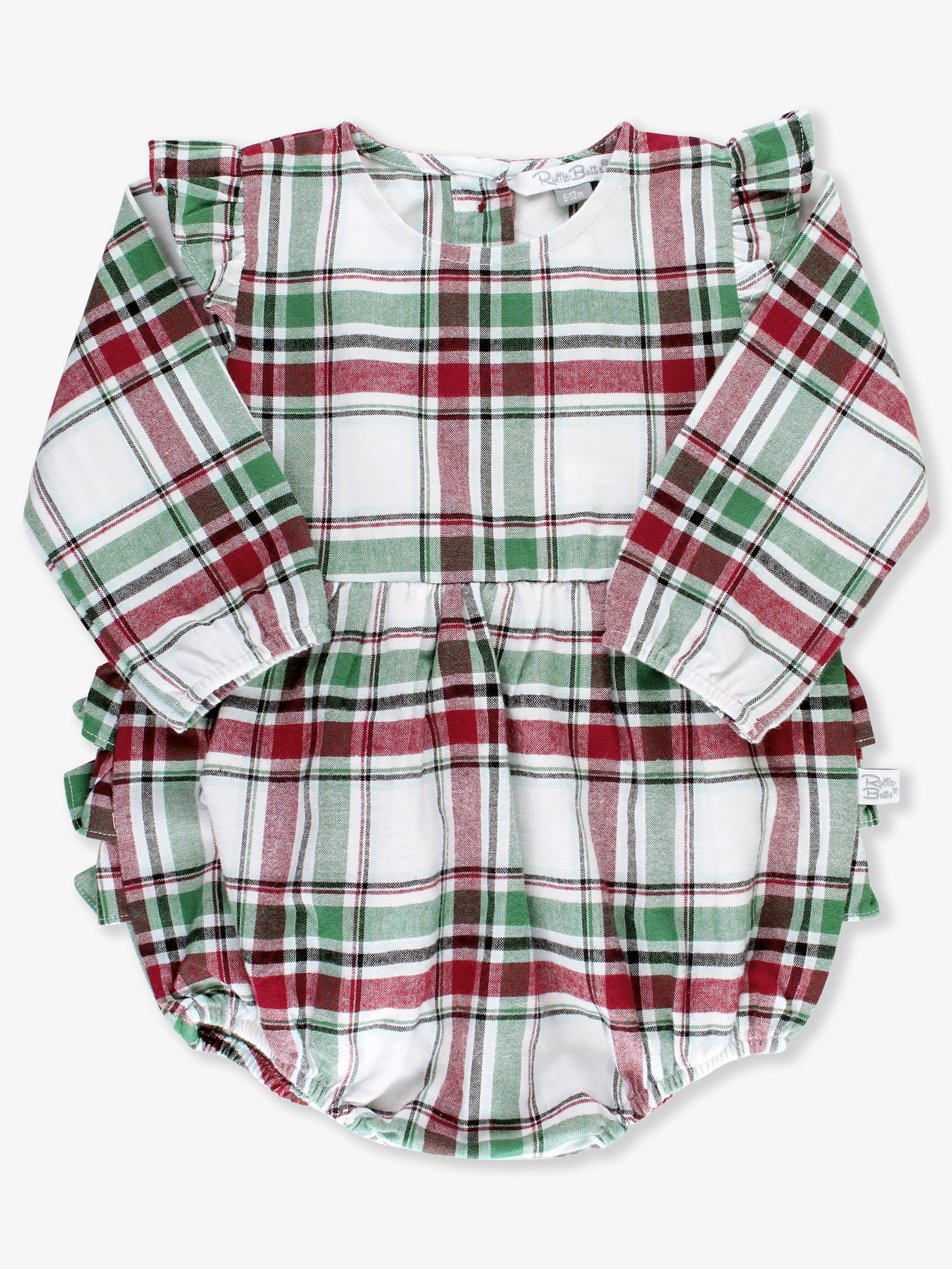 Woven Flutter Bubble Romper | RuffleButts / RuggedButts
