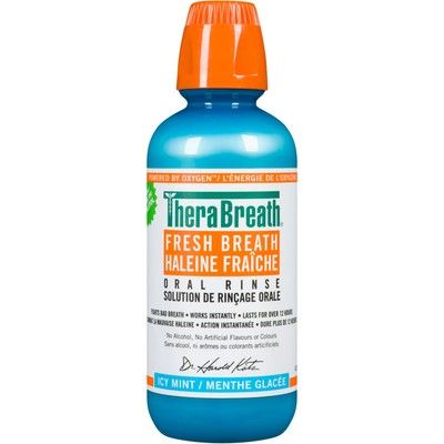 TheraBreath Fresh Breath Oral Rinse Icy Mint | Shoppers Drug Mart - Beauty