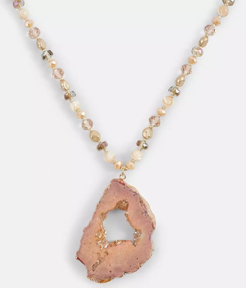 Semi-Precious Stone Necklace | Buckle