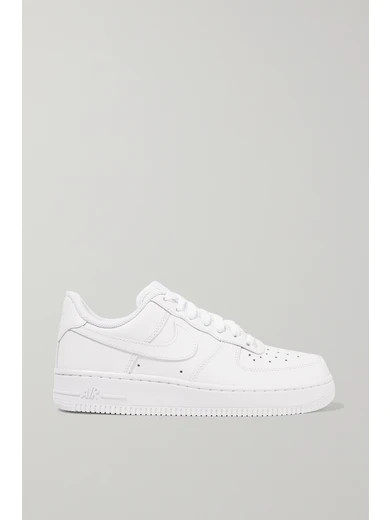 Nike - Air Force I Leather Sneakers - White | NET-A-PORTER (US)