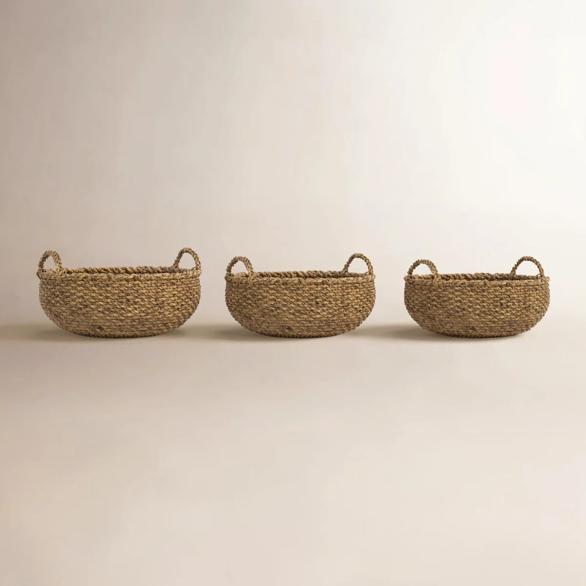 Charton Sg Shallow Baskets W/ Handles | Wayfair North America