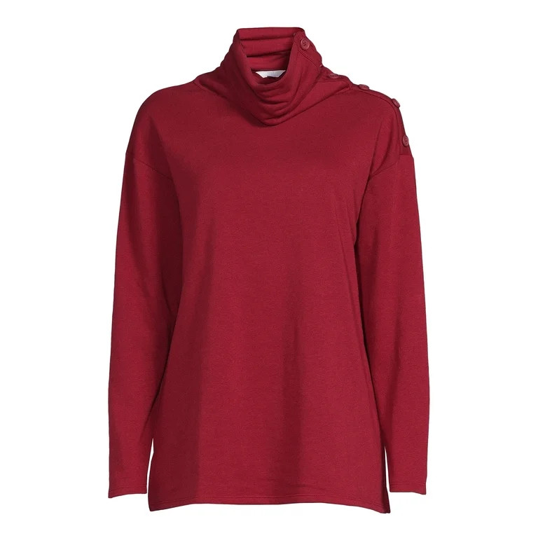 Time and Tru Women's Tunic Sweatshirt | Walmart (US)