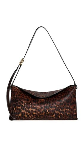Madewell Women's Date Night Party Leopard Shoulder Bag, Caramel Multi, One Size | Amazon (US)