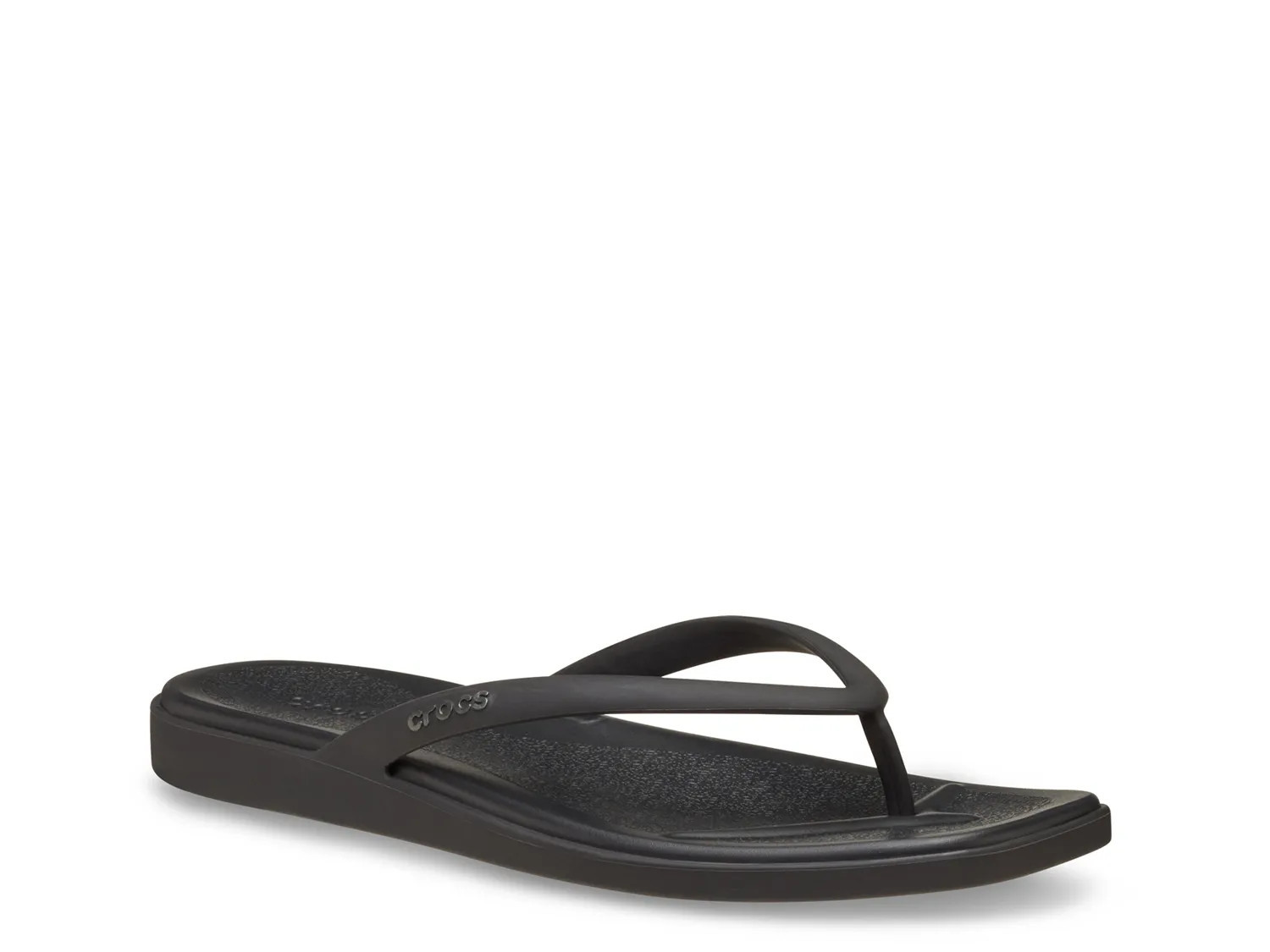 Crocs Miami Flip Flop | Women's | Black | Size 7 | Sandals | Jelly | DSW