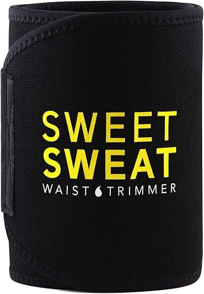 Sweet Sweat Premium Waist Trimmer, for Men & Women. Includes Free Sample of Sweet Sweat 'Workout ... | Amazon (US)