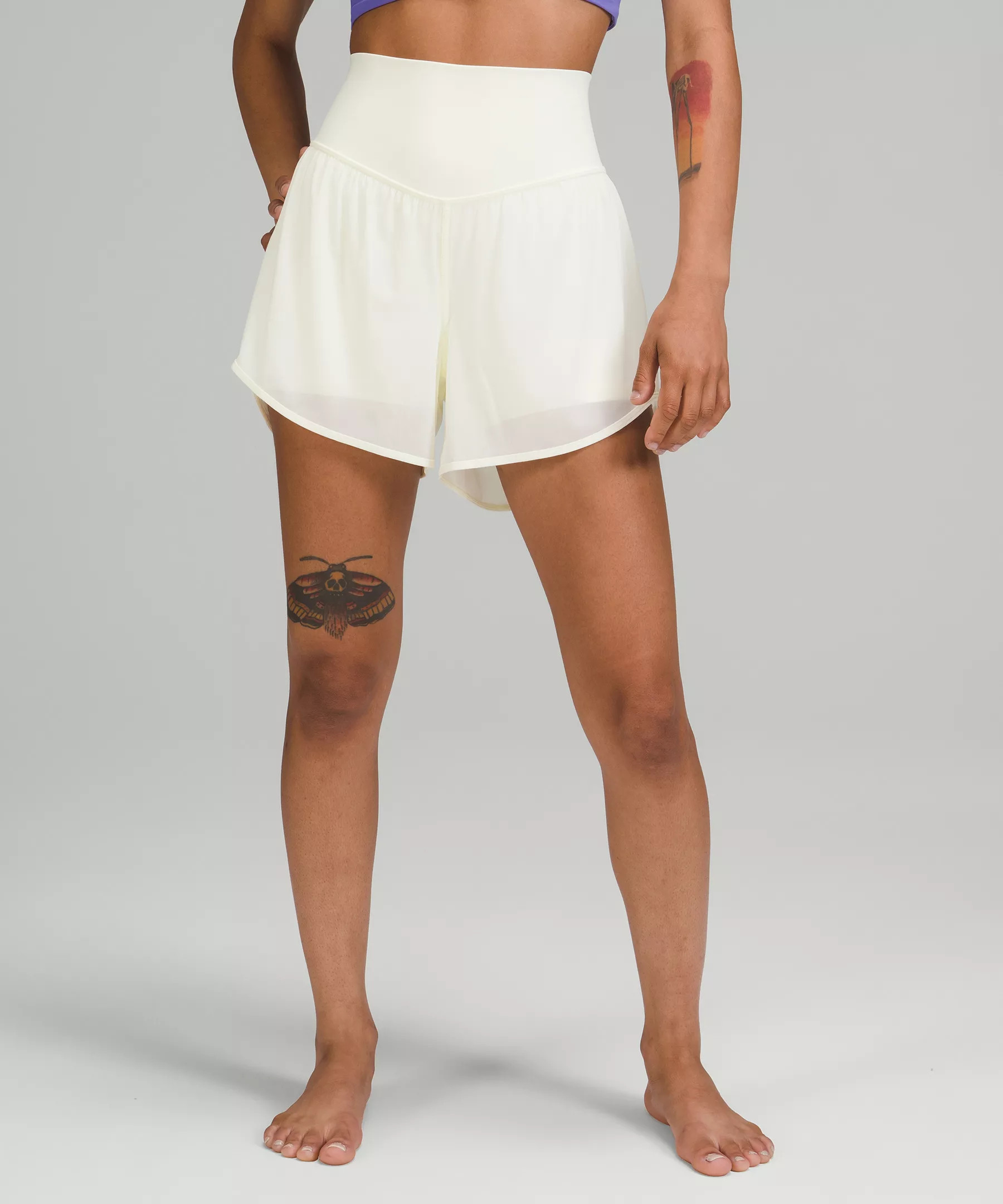 Nulu and Mesh High-Rise Yoga Short 3.5" | Lululemon (US)