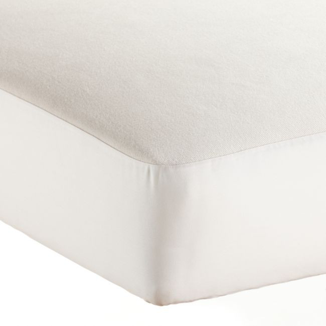 Naturepedic Organic Waterproof Crib Mattress Pad | Crate & Barrel