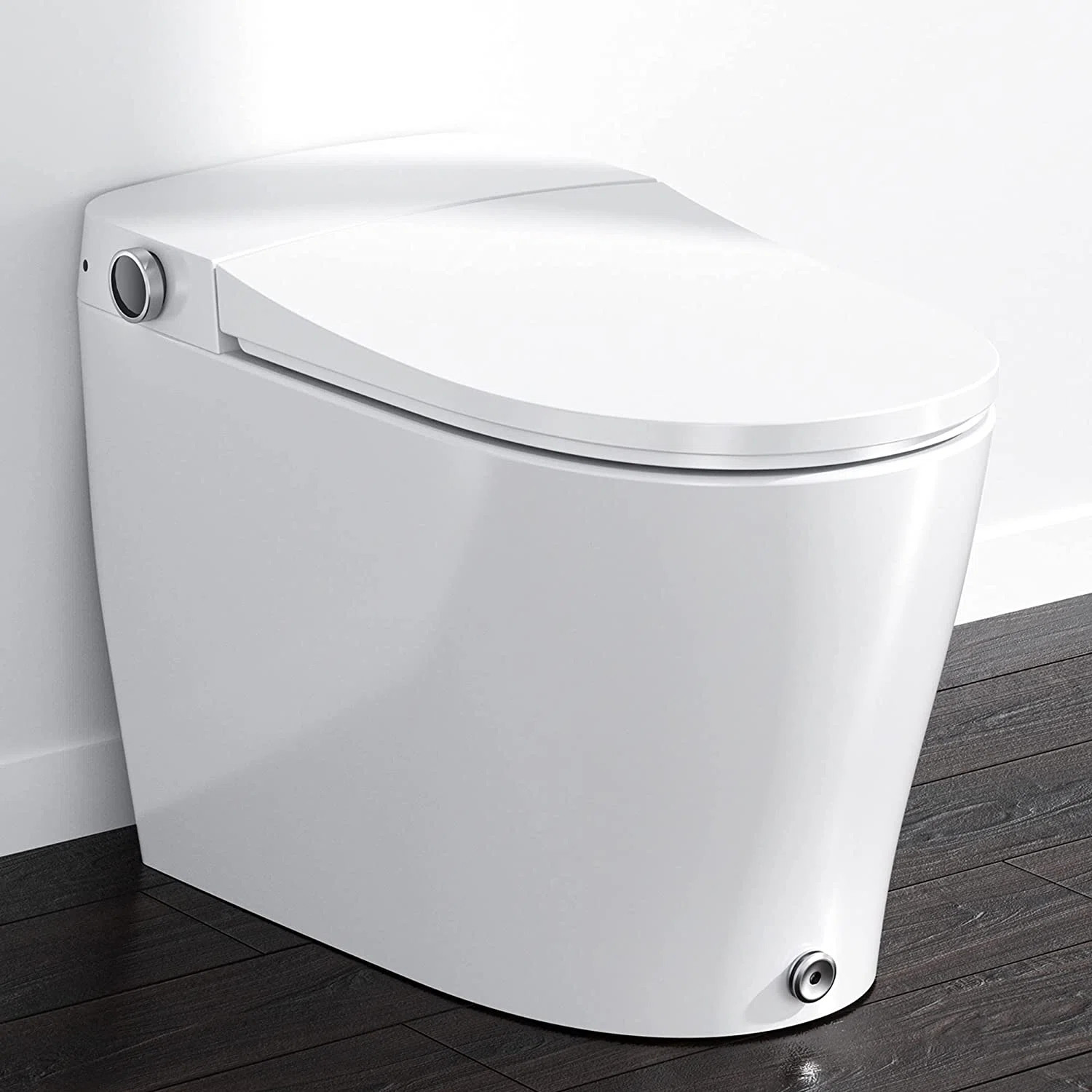Toilettes bidet intelligentes de luxe Verdant – Ouverture/fermeture automatique, siège chauffa... | Wayfair North America