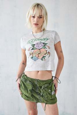 Ed Hardy UO Exclusive Eternal Love Relaxed Baby T-Shirt | Urban Outfitters (EU)