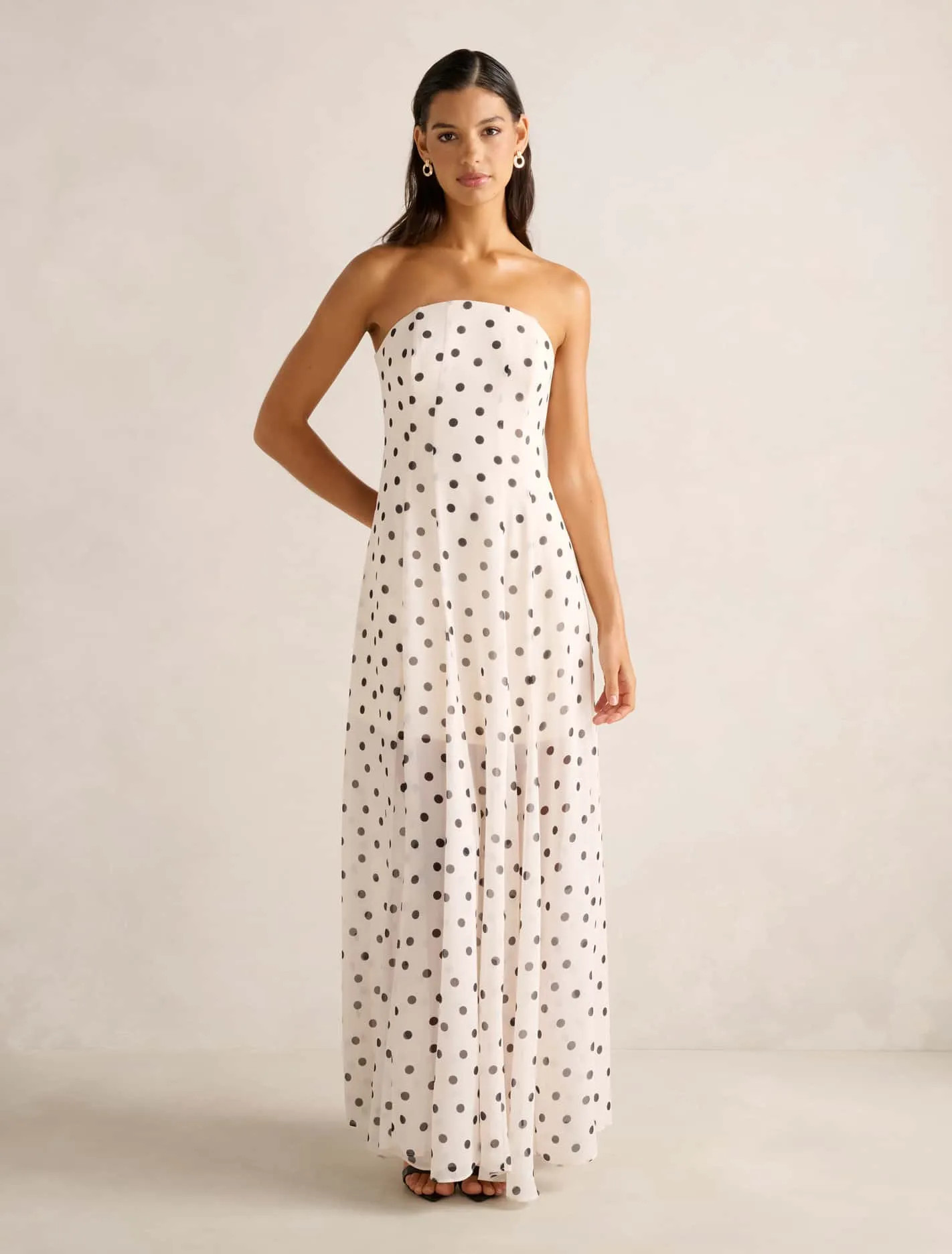 Kimora Strapless Midi Dress | Ever New (CA)