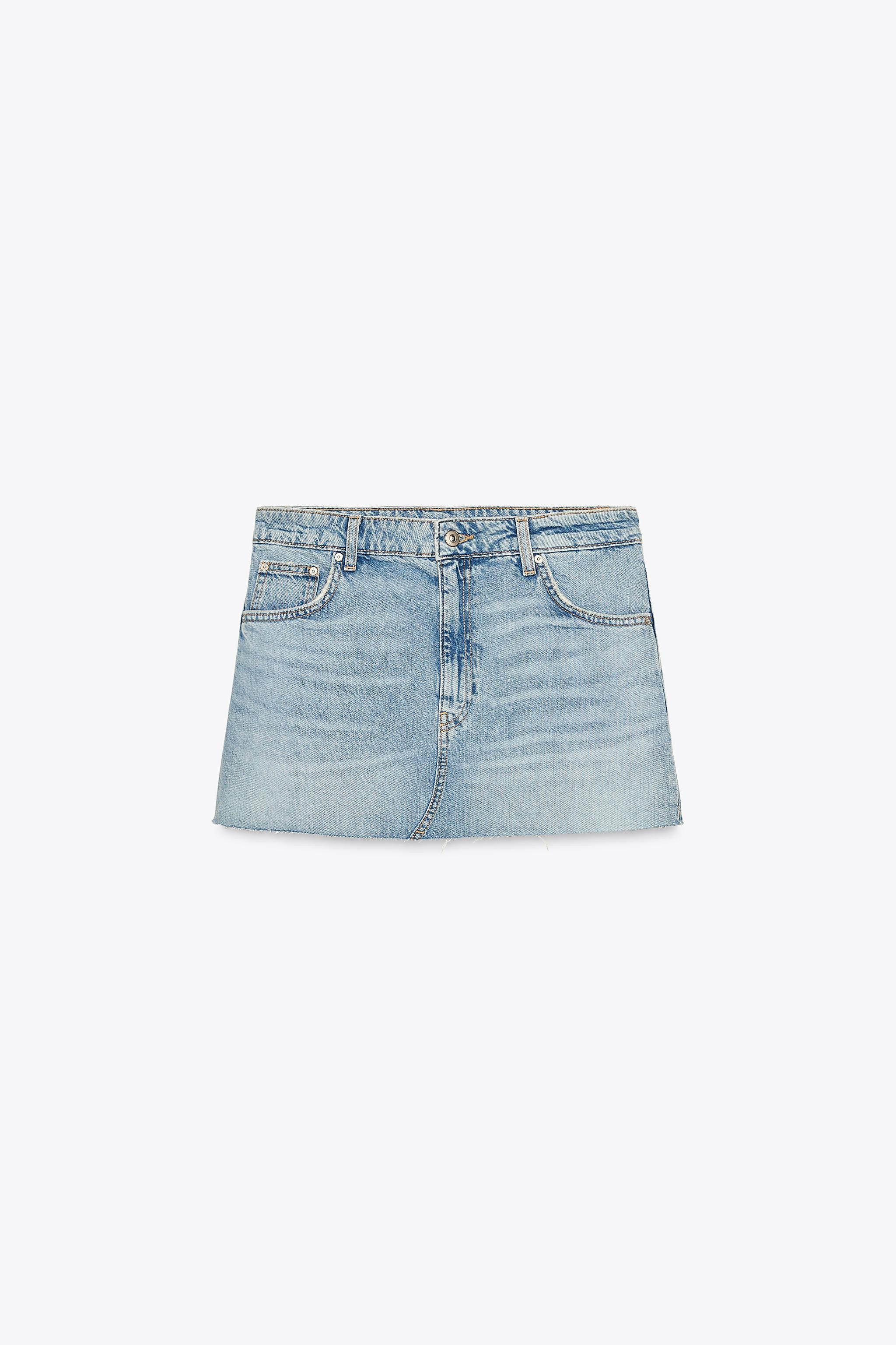 TRF DENIM MINI SKIRT | Zara US