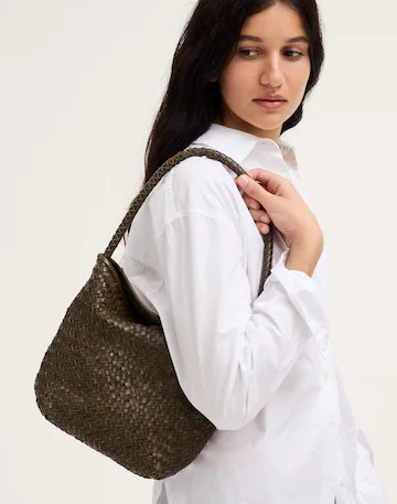 The Handwoven Shoulder Bag | Madewell