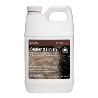 Custom Building Products TileLab 1/2 Gal. Matte Sealer and Finish TLMTSSHG - The Home Depot | The Home Depot