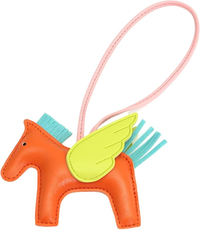 Cute Keychains for Women Vegan Leather Bag Charms Purse Charms for Handbags Preppy Stuff Designer... | Amazon (US)