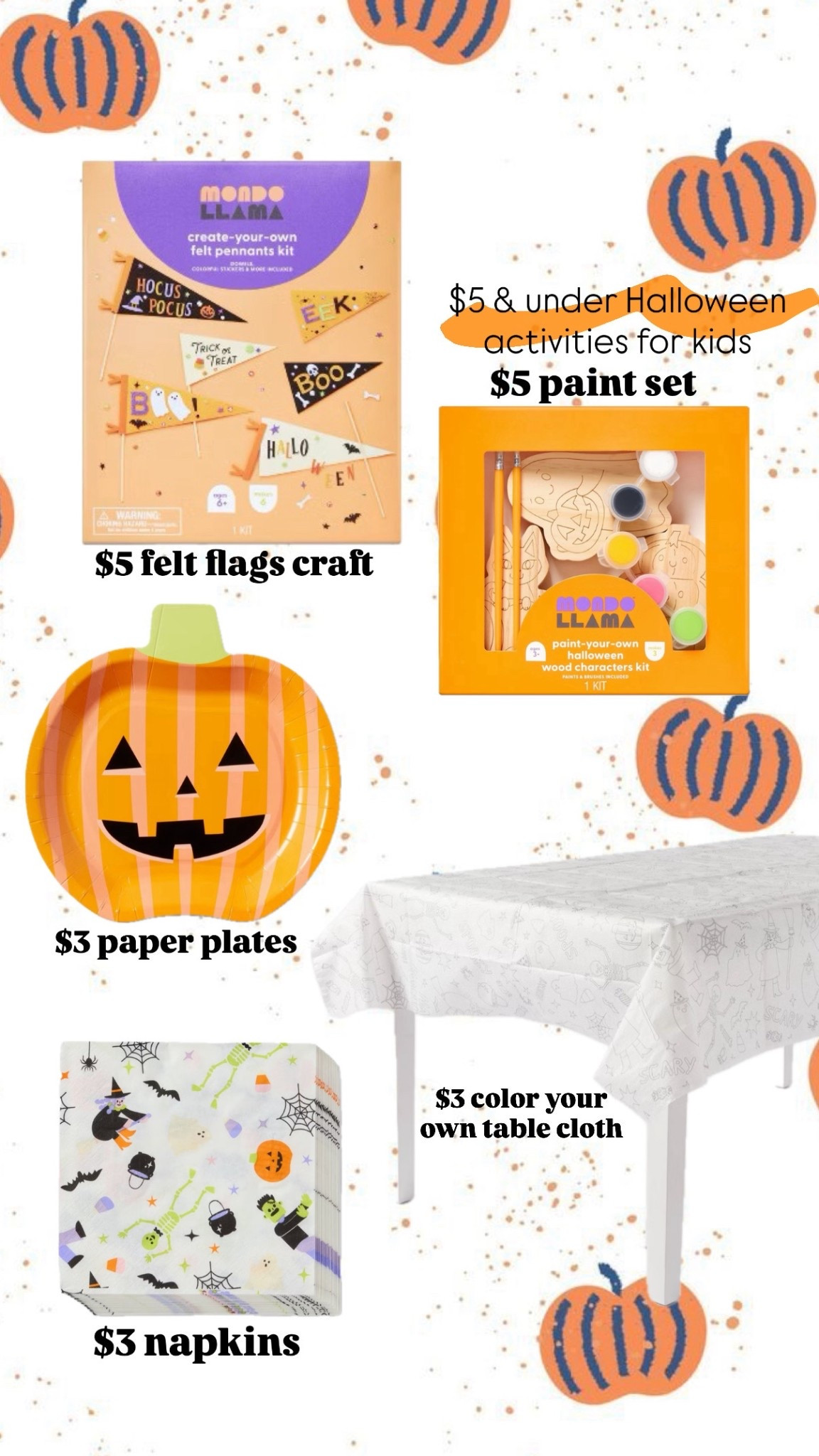 $5 & under Halloween activities for kids 

#LTKHalloween #LTKKids
