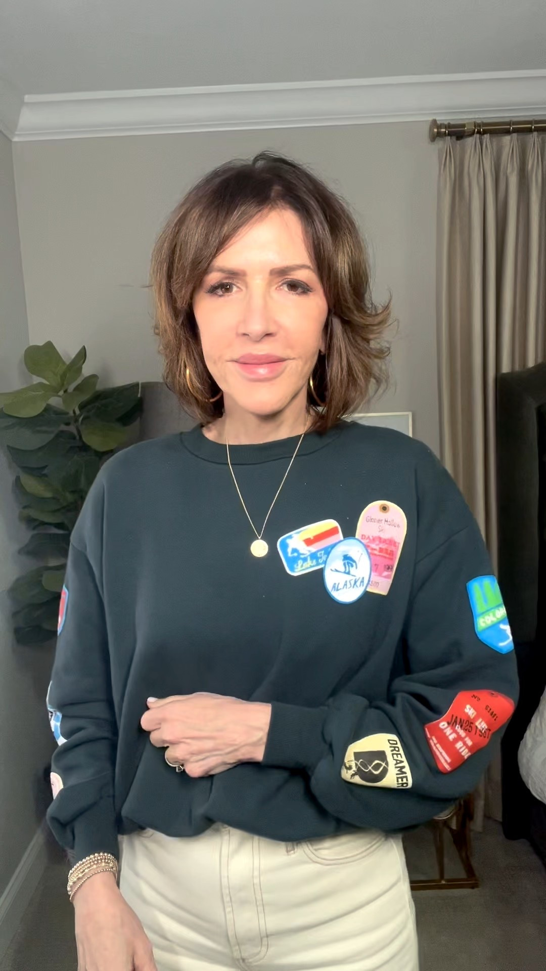 graphic pullover, casual outfit, cozy outfit, over 50 outfits 

#LTKSeasonal #LTKOver40 #LTKootd