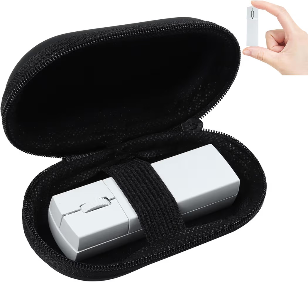 elec Space Wireless Mini Finger Mouse - Silent Dual-Mode Bluetooth & 2.4GHz, Ergonomic Portable P... | Amazon (US)