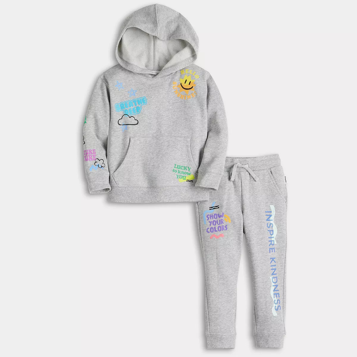 Crayola® X Kohl's Toddler Fleece Hoodie & Jogger Set | Kohl's